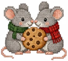 Christmas cross-stitch chart