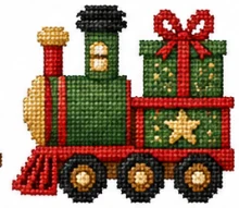 Christmas cross-stitch chart