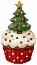 Christmas cross-stitch chart