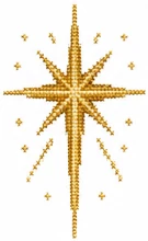 Christmas cross-stitch chart