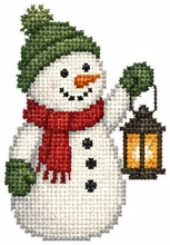Christmas cross-stitch chart