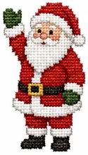 Christmas cross-stitch chart