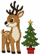 Christmas cross-stitch chart
