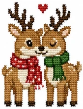 Christmas cross-stitch chart