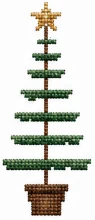 Christmas cross-stitch chart