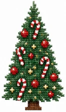 Christmas cross-stitch chart
